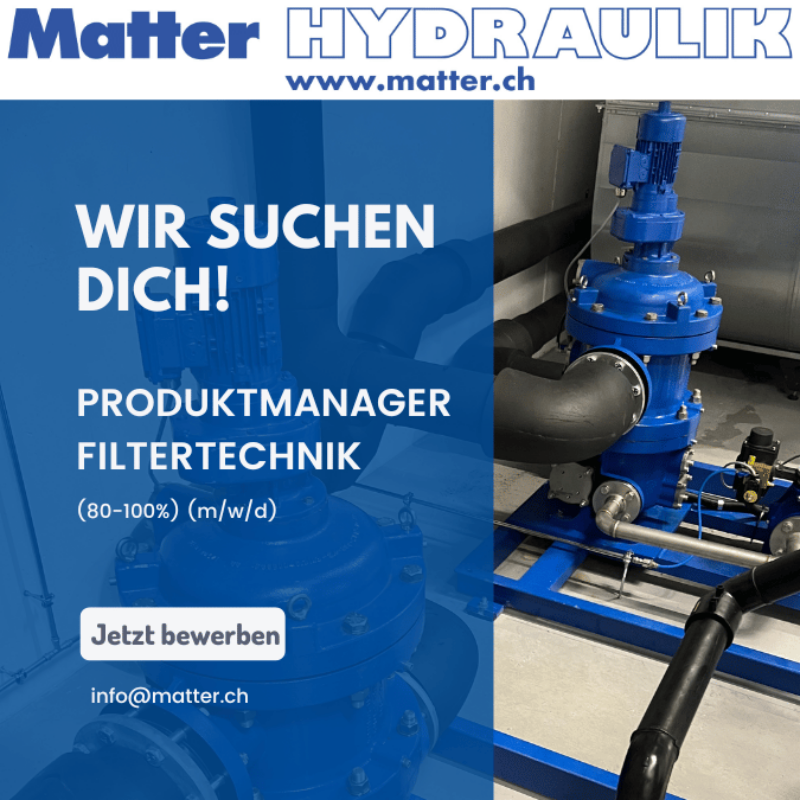 Jobangebot Matter Hydraulik Projektmanager Fluidtechnik
