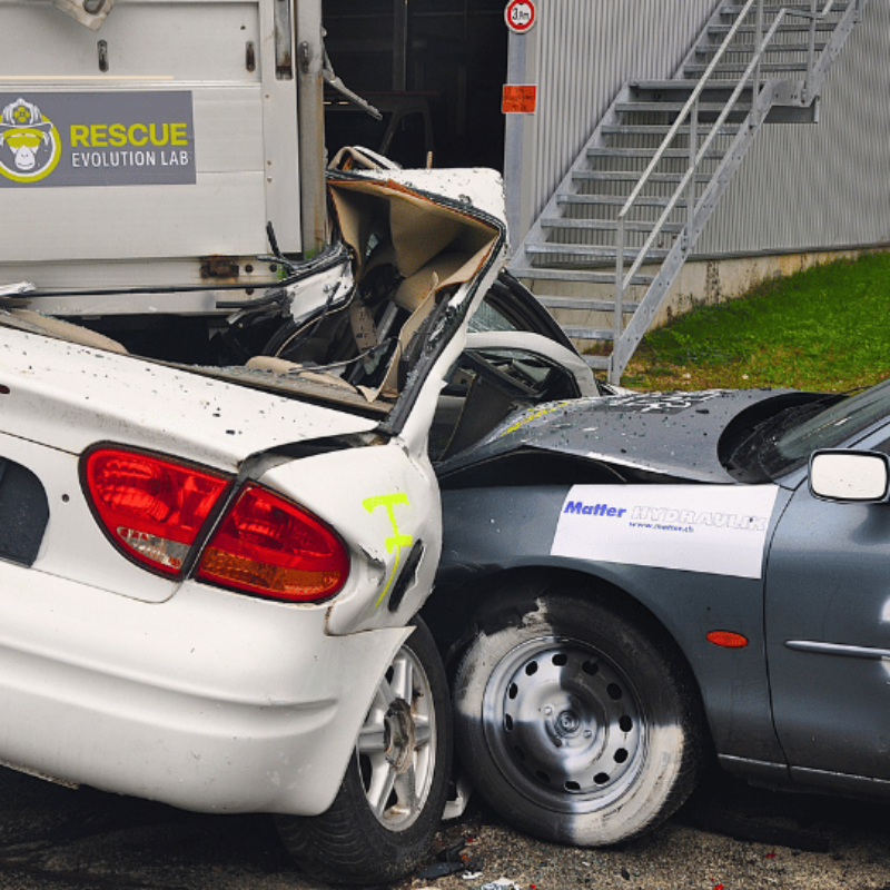 Crash Day 24 in Vauffelin mit Matter Hydraulik und dem Rescue Evolution Lab