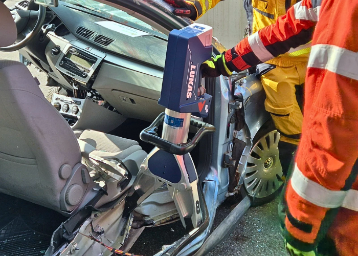 E4 Spreizer im Einsatz 1 - Rescue Evolution Day 2026